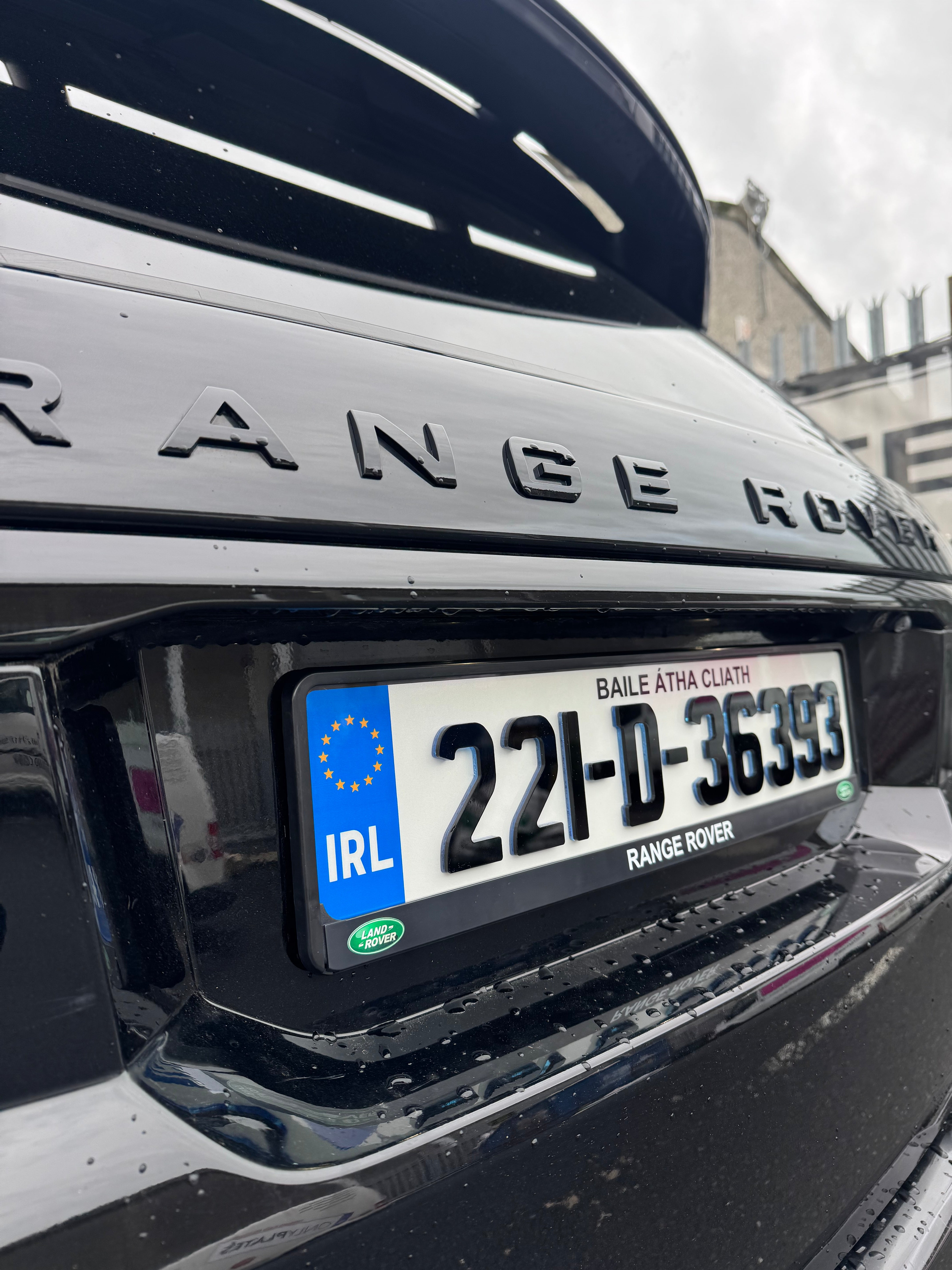 Range Rover Registration Plate Frame | Only Plates – OnlyPlates
