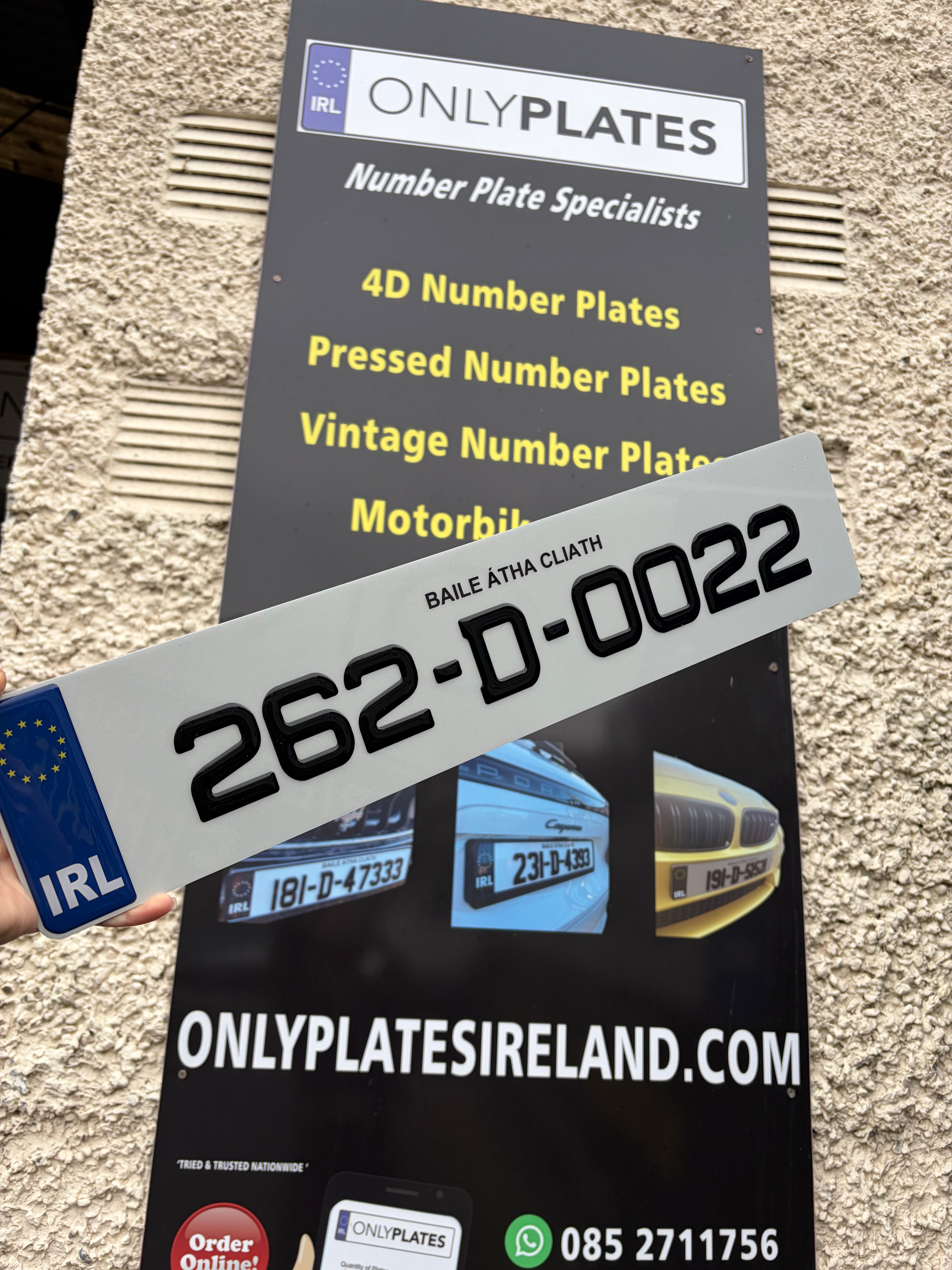 3D Gel Plates Irish Font | Only Plates – OnlyPlates