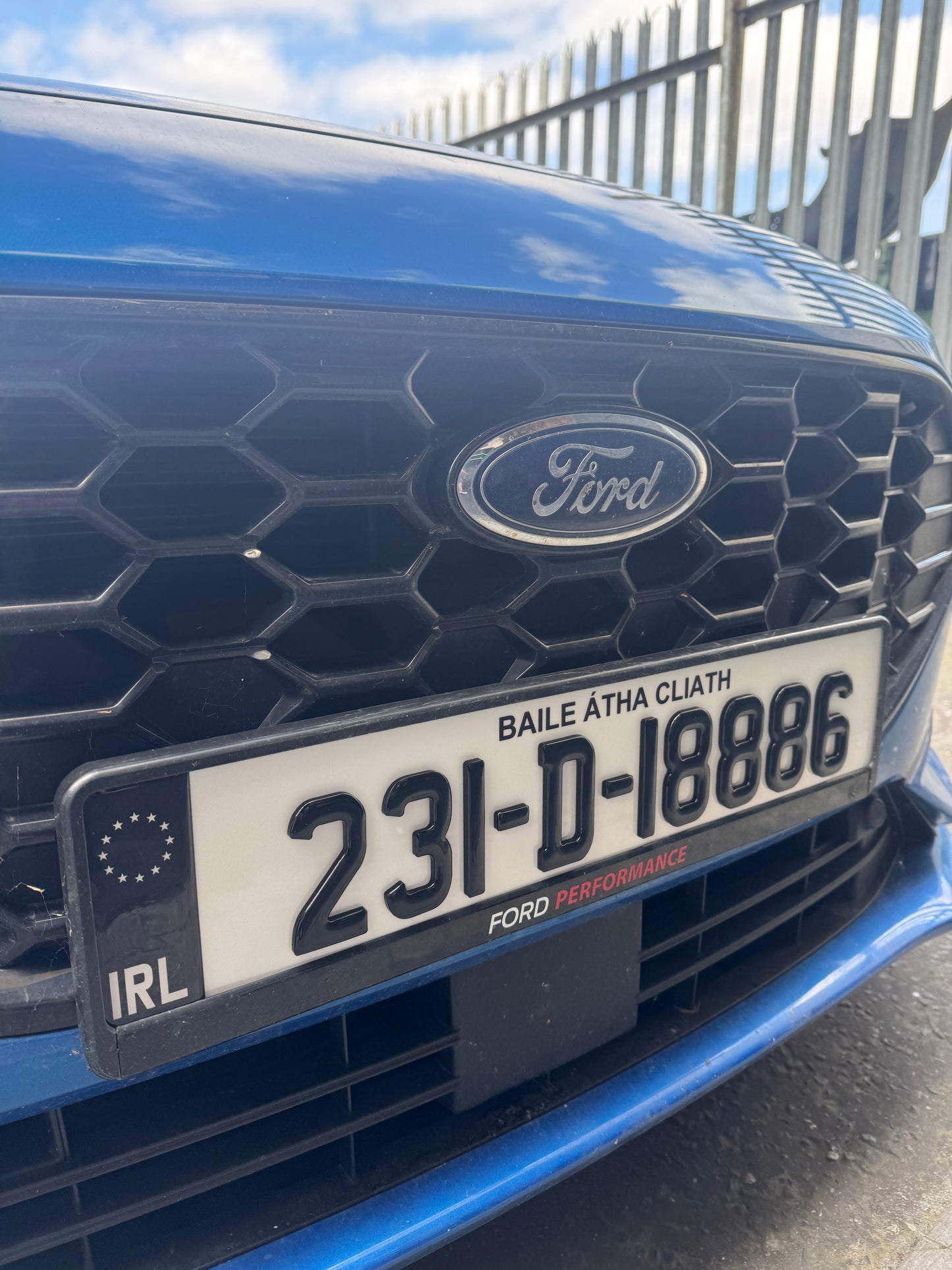 4D 3mm Gel Irish Font Plates (x2)