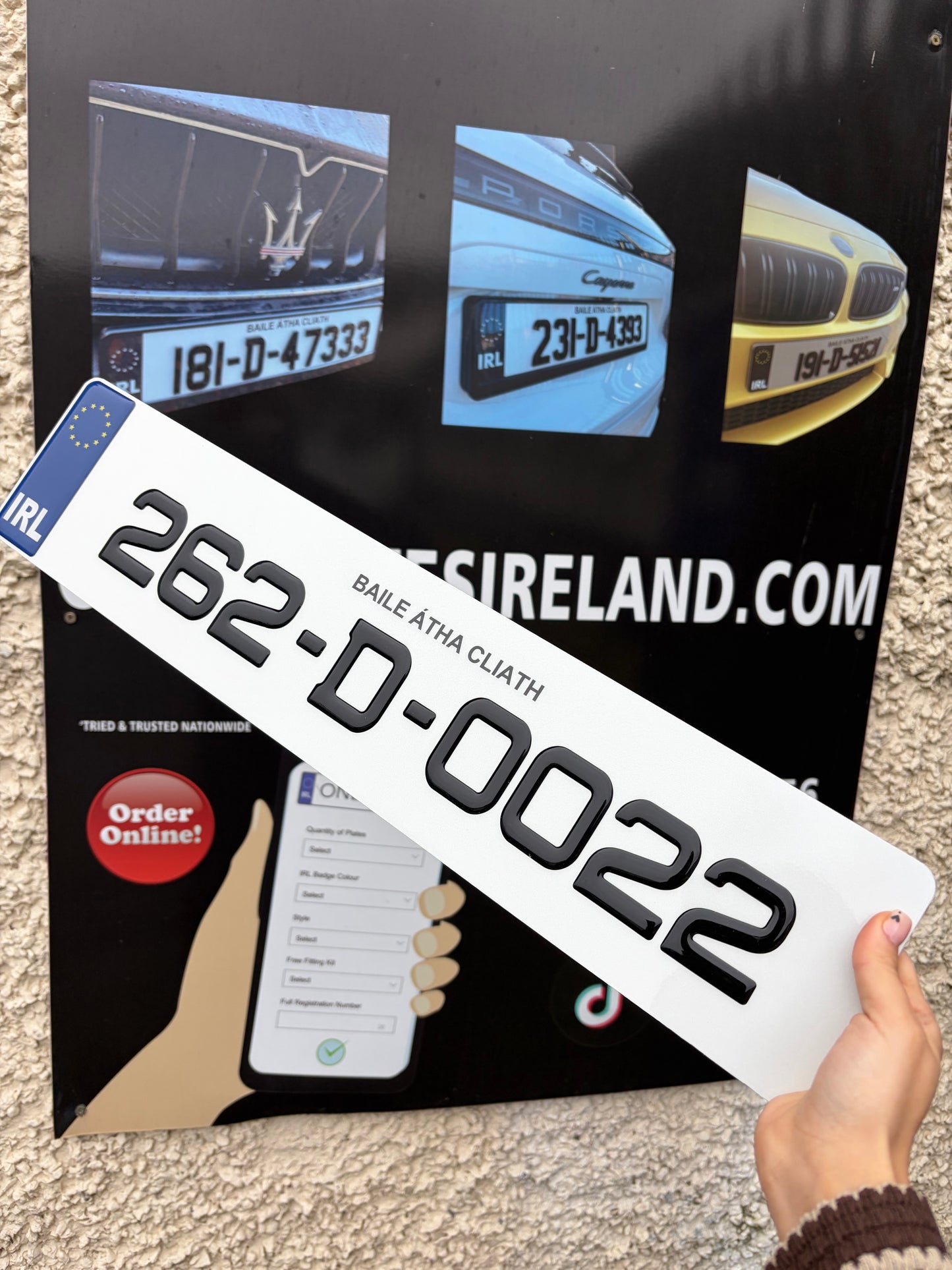 3D Gel Metro Font Plates (x2)