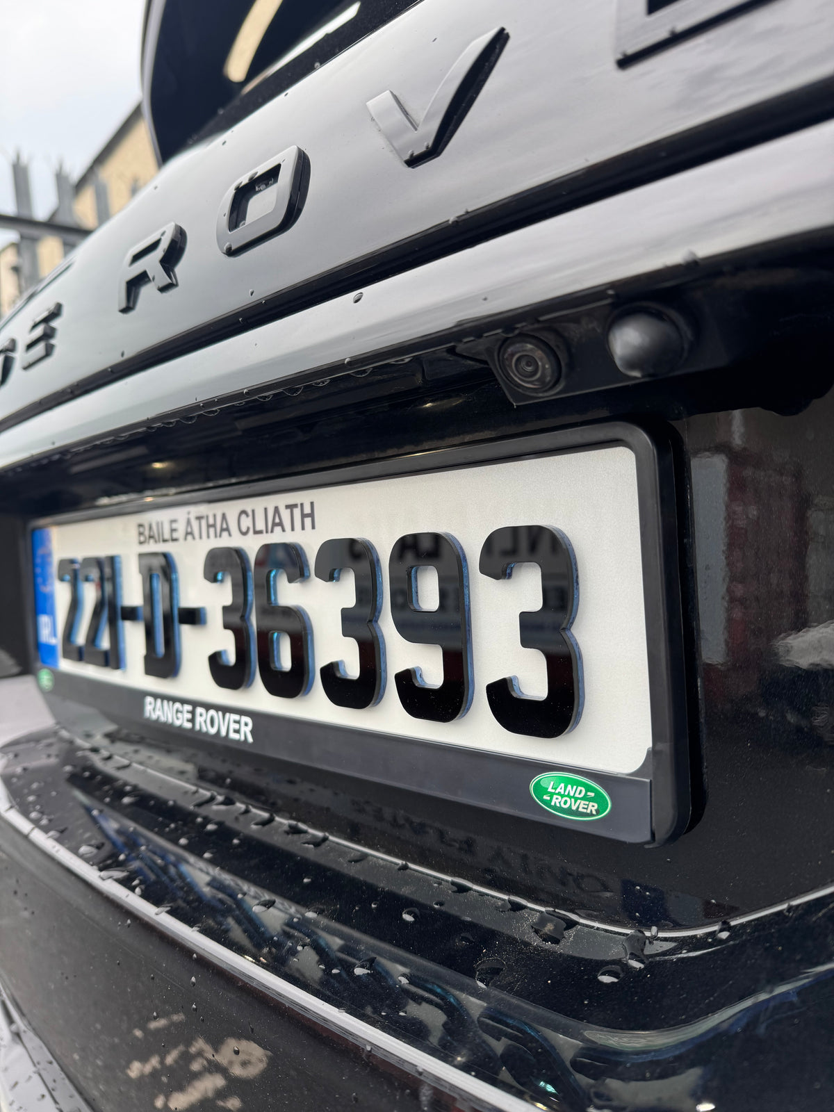 Land Rover Rear Plate Range Rover Registration Plate Frame | Only Plates – OnlyPlates