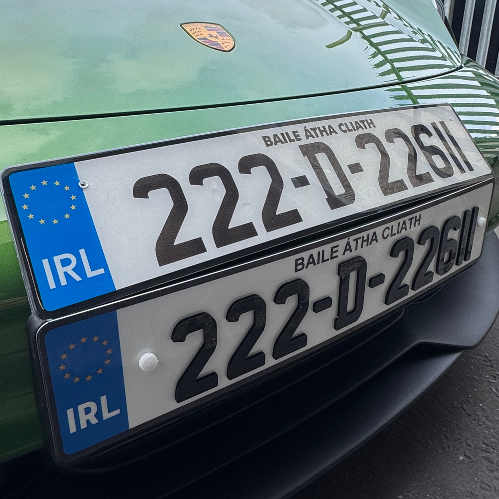 
                  
                    4D 3mm Plates – Irish Font (Fully Road Legal & NCT Compliant, Set of 2)
                  
                