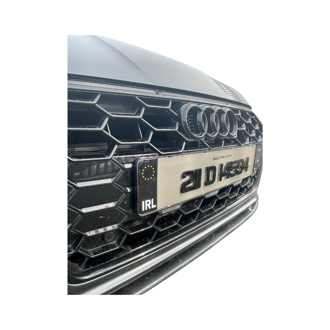 TINTED 4D CRYSTAL METRO FONT REG PLATES