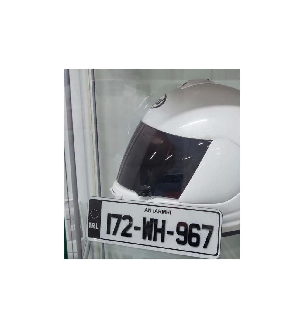 4D Custom Motor Bike Reg Plate 9X3 (X1)