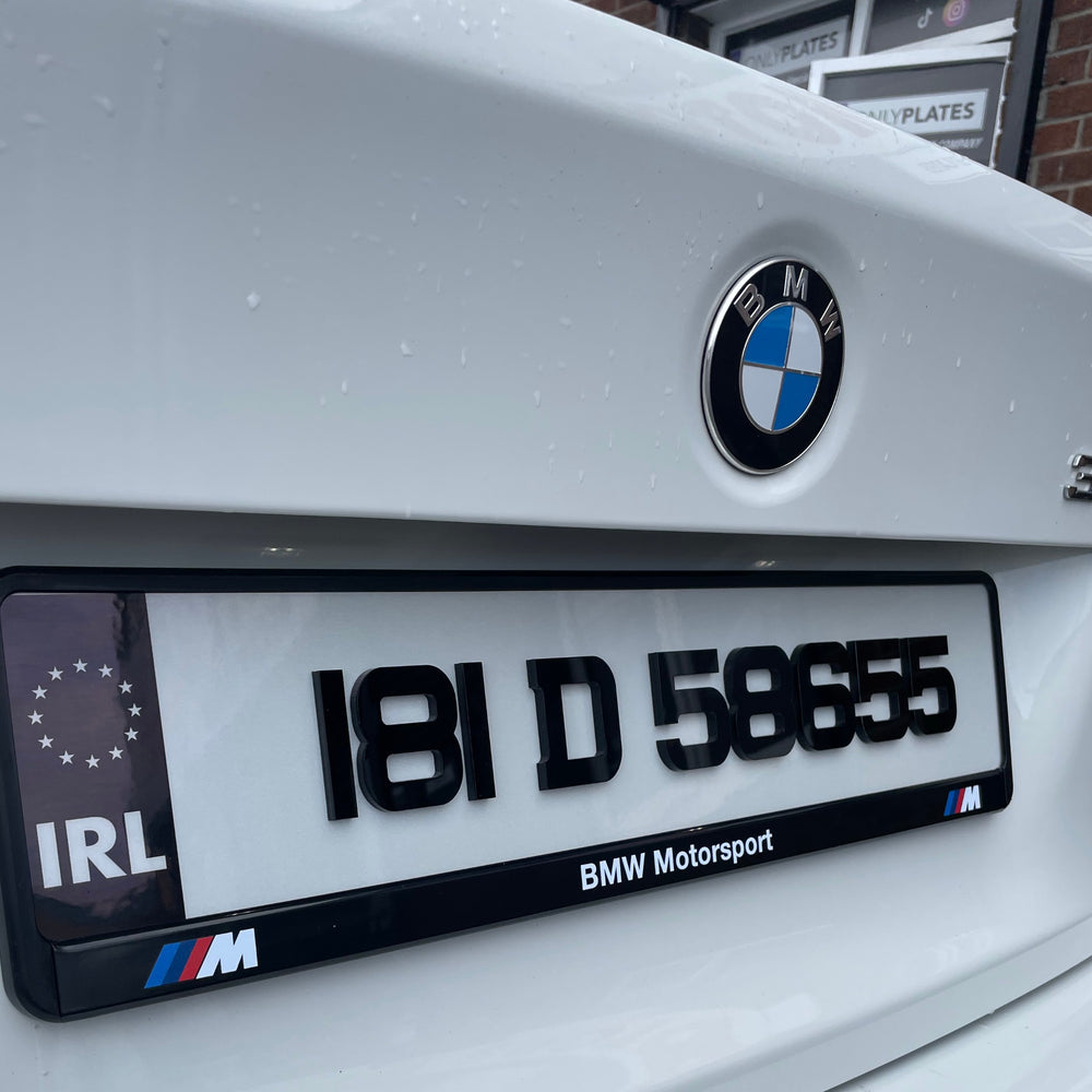 4D 5mm Metro Font Plates (X2)