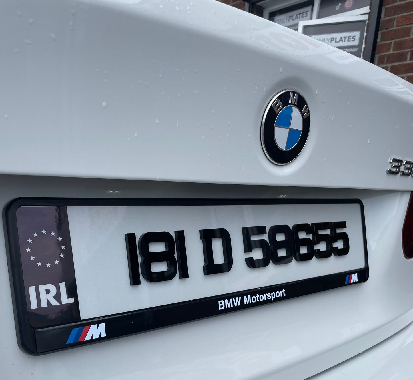 4D 5mm Metro Font Plates (X2)
