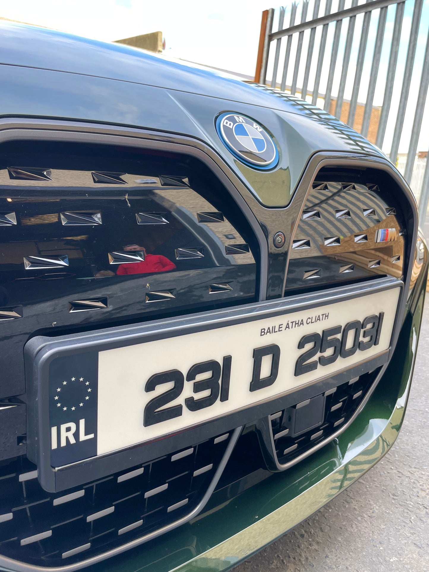 4D 3mm Metro Font Reg Plates (x2)