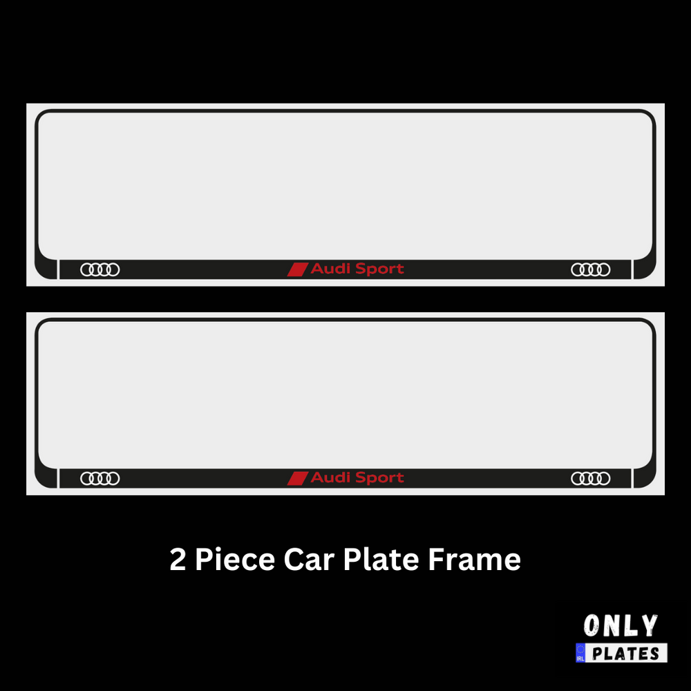 Audi Registration Plate Frame