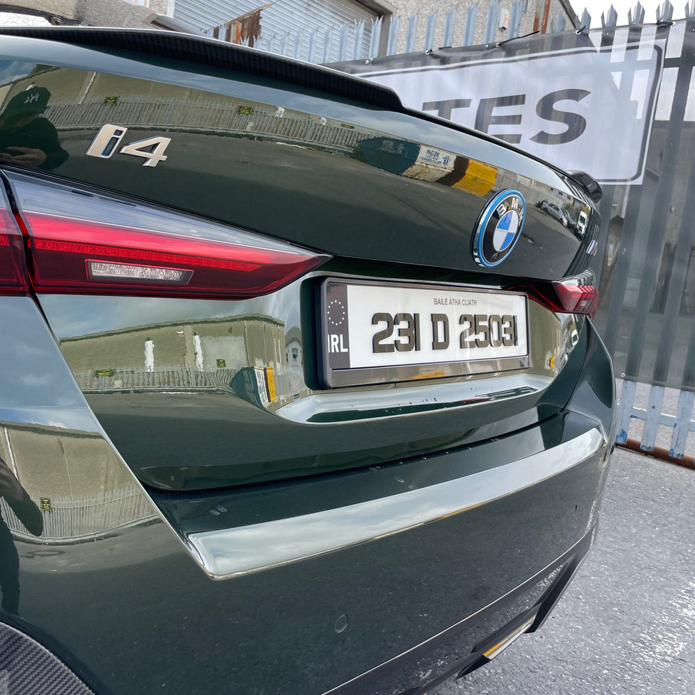 4D 3mm Metro Font Reg Plates (x2)