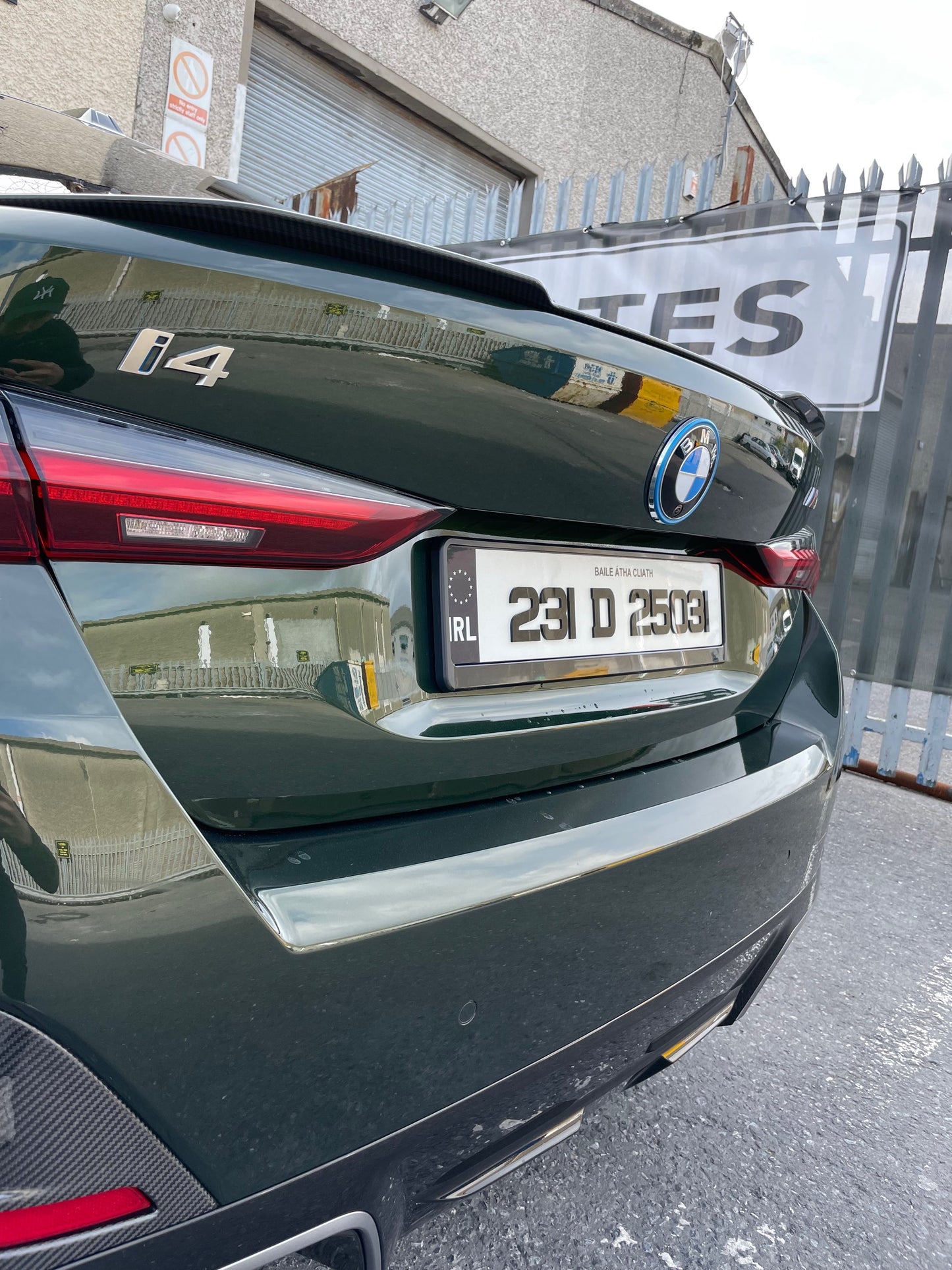 4D 3mm Metro Font Reg Plates (x2)