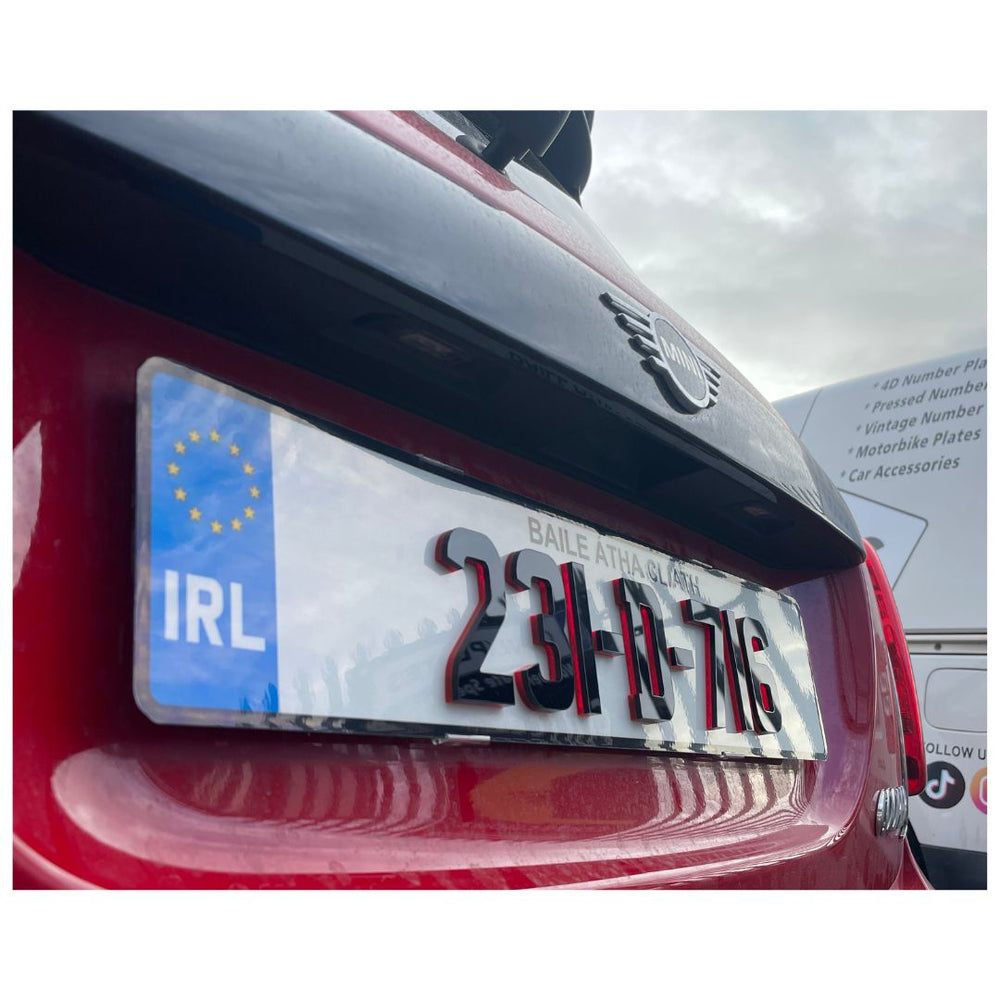 
                  
                    4D Neon Red Irish Font Reg Plates (x2)
                  
                