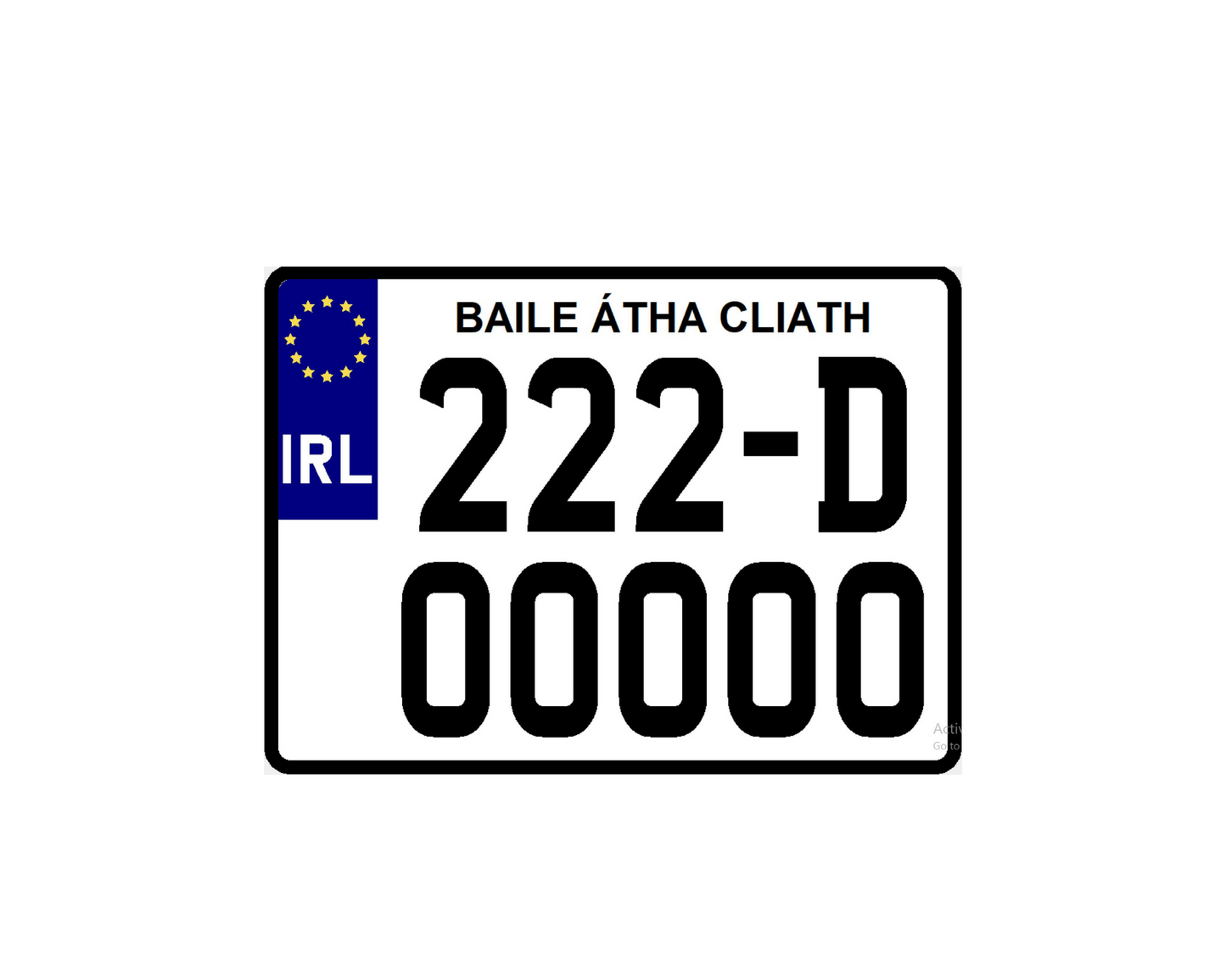 2D 11X8 SQUARE NCT PLATES (X2)
