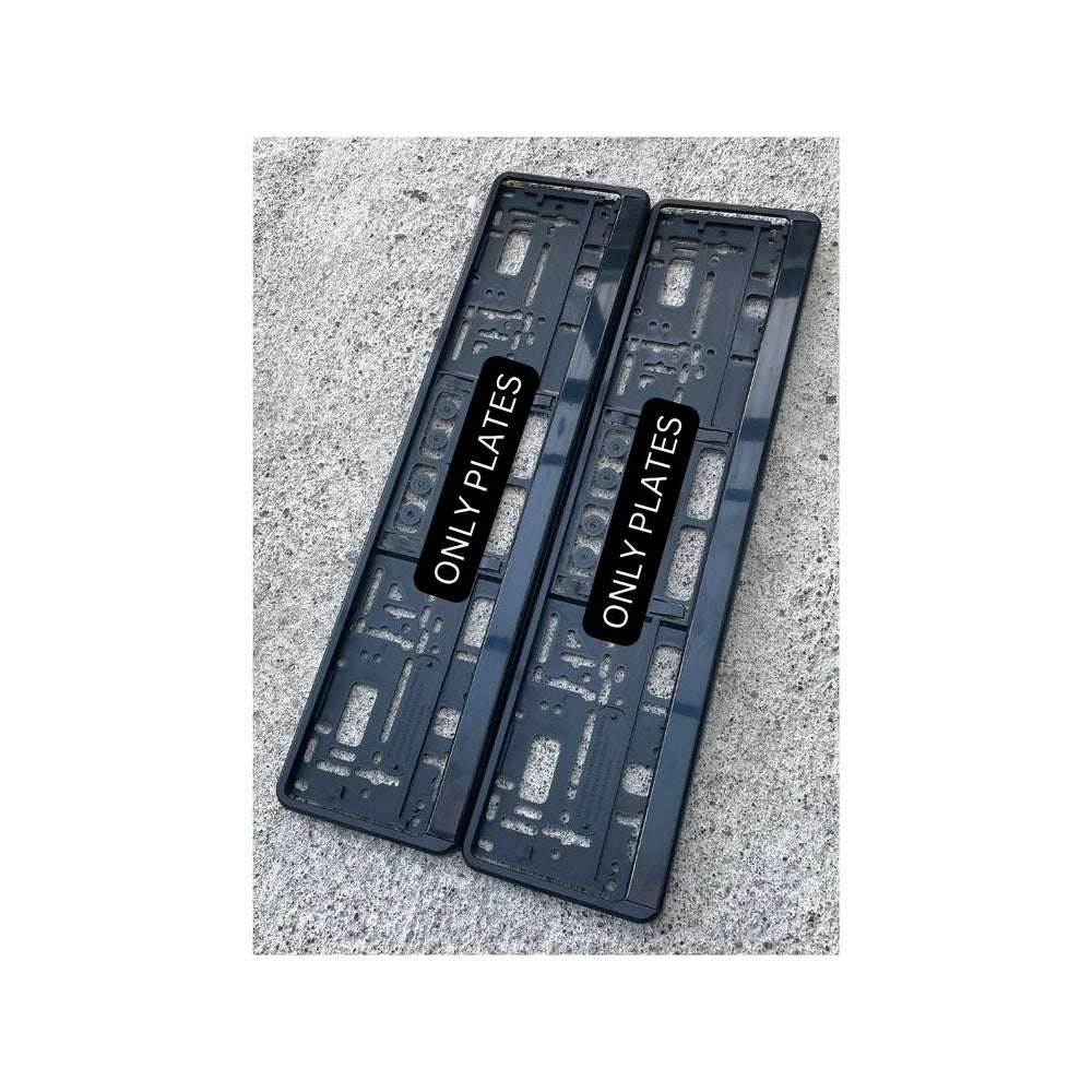 
                  
                    Black Registration Plate Frame
                  
                