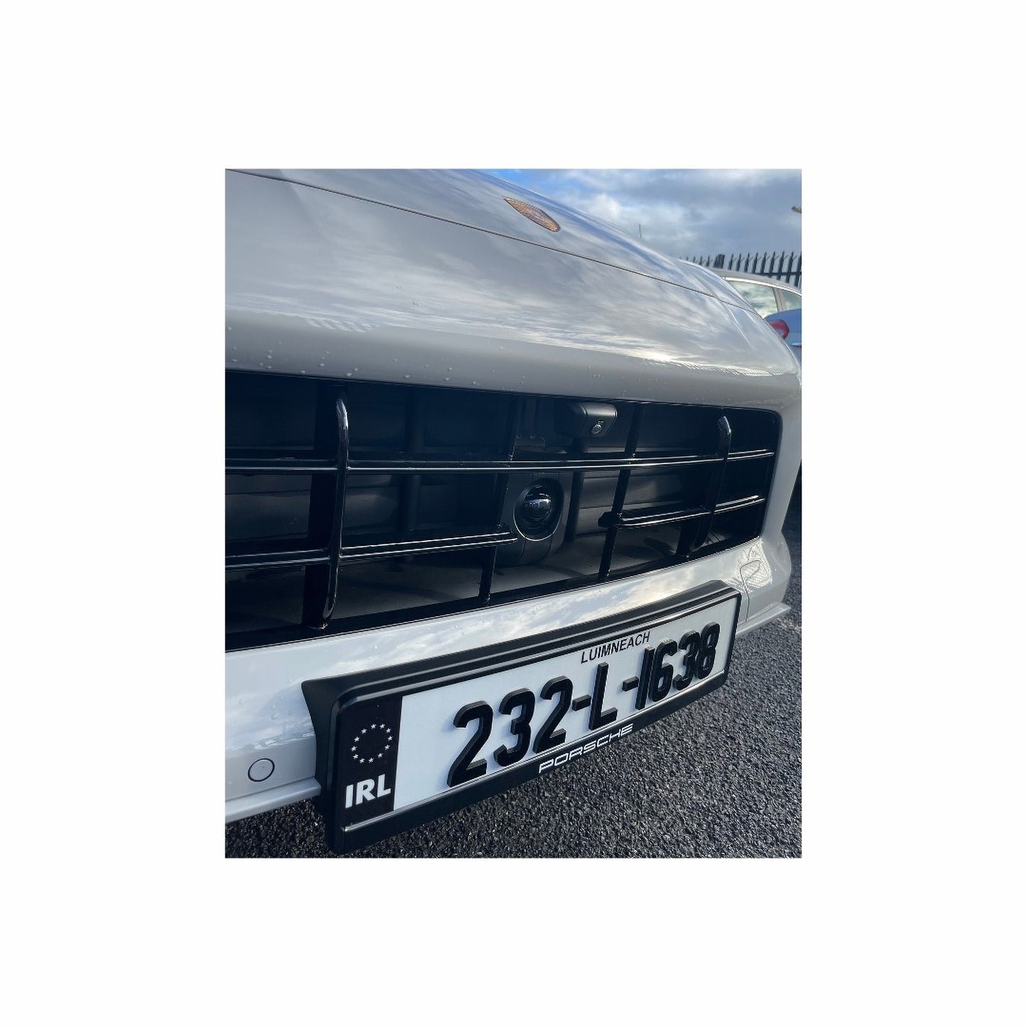 4D 5mm Irish Font Reg Plates (x2)